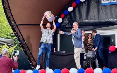 Bjorn Livestro (Online Sharks) hoogste bod bij Haringparty