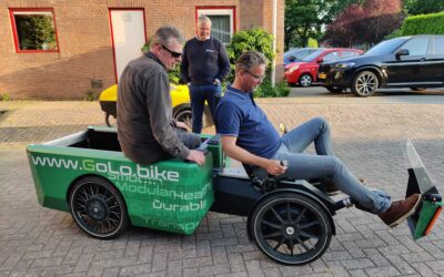 Vrachtfiets Flevobike moet Europese binnensteden gaan veroveren
