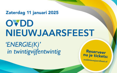 OVDD Nieuwjaarsfeest: ‘ENERGIE(K)’ in twintigvijfentwintig