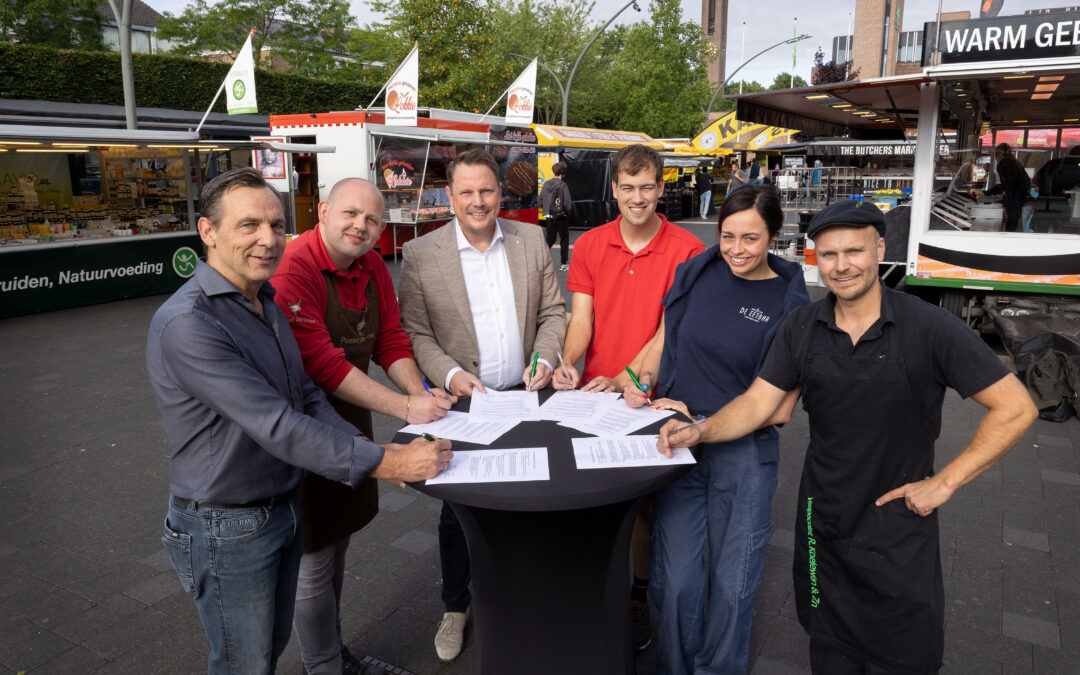 De woensdagmarkt op het Meerpaalplein krijgt een nieuwe impuls