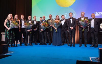 Drontense ondernemers net buiten de prijzen bij Flevopenningengala