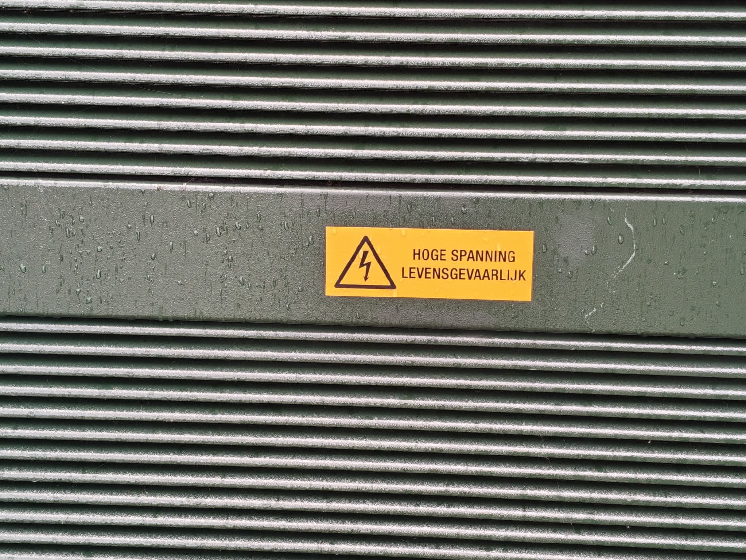 hoge spanning – foto OVDD