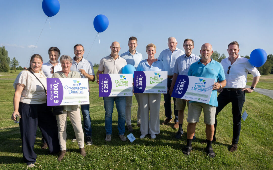 Cheques uitgereikt en start nieuwe verkiezingen