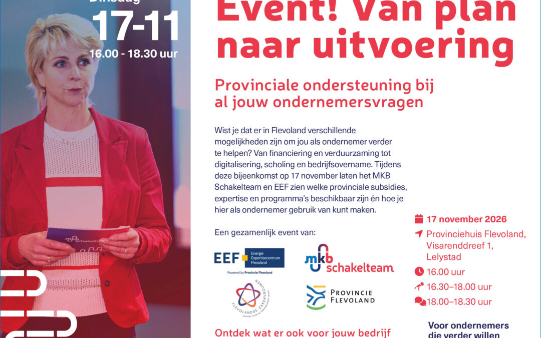 Event: Van plan naar uitvoering